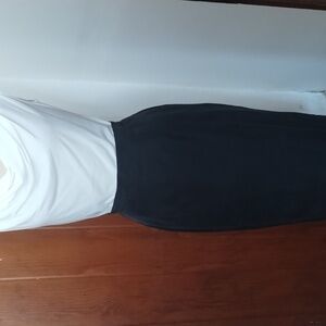 VINTAGE hand feels like a Sueded Finish 100% SILK CLASSIC SILHOUETTE Skirt